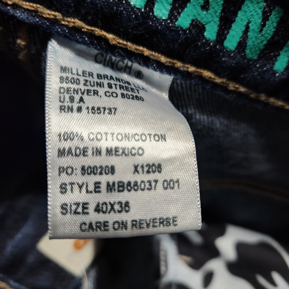 Men's Cinch Jeans - Picture 3 of 3